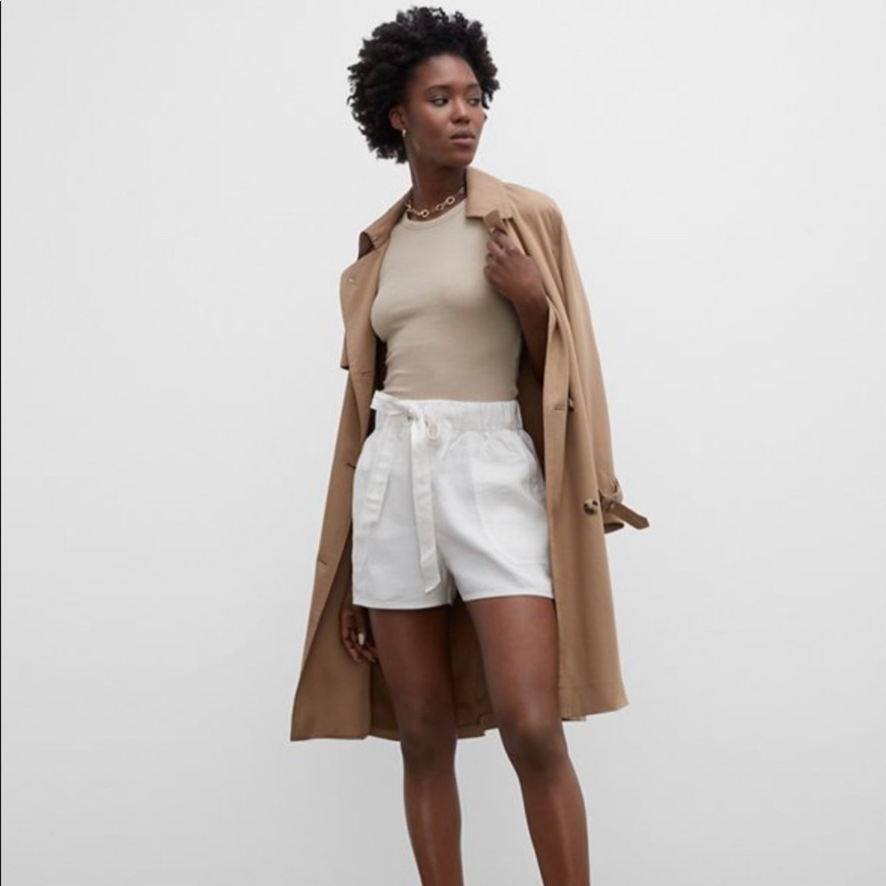 Club Monaco Belted Pull-on Shorts
